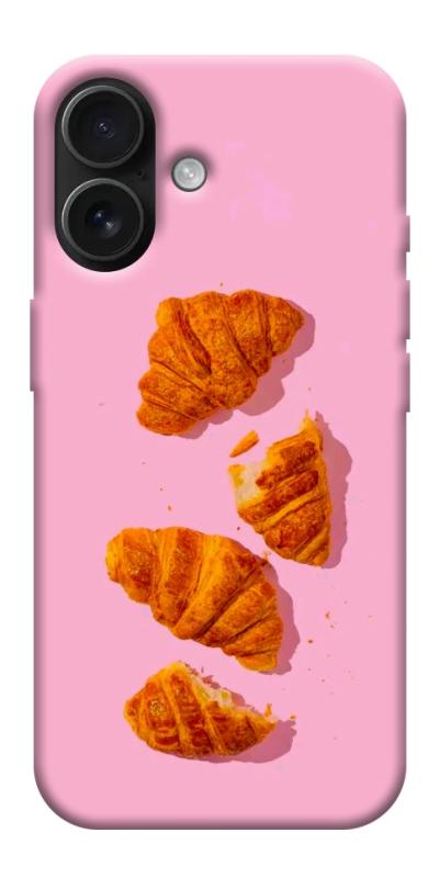 Чехол itsPrint Croissant для Apple iPhone 17 (6.3"), еда, купить оптом с доставкой