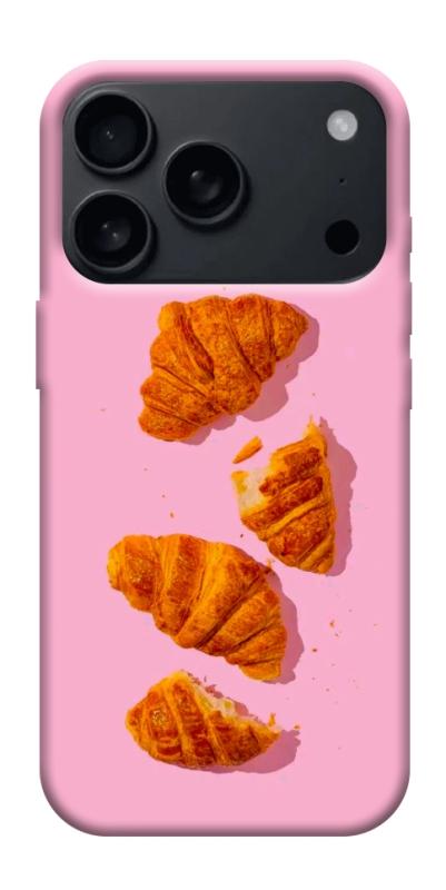 Чехол itsPrint Croissant для Apple iPhone 17 Pro (6.3"), еда, купить оптом с доставкой