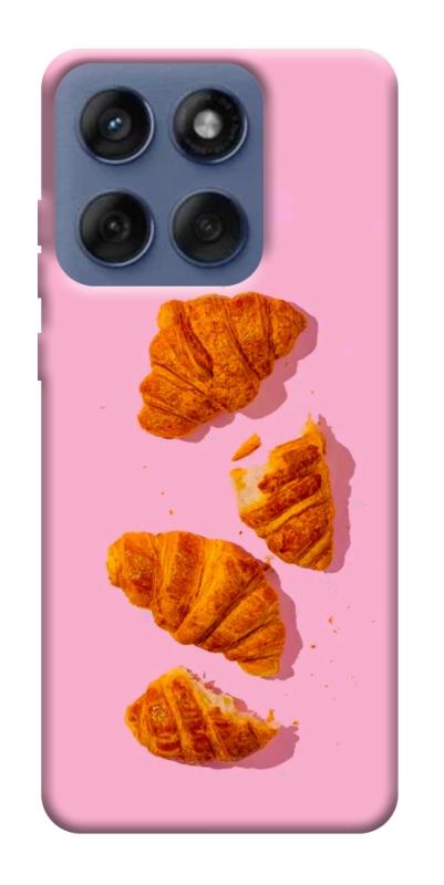 Чехол itsPrint Croissant для Motorola Edge 60 Fusion, еда, купить оптом с доставкой
