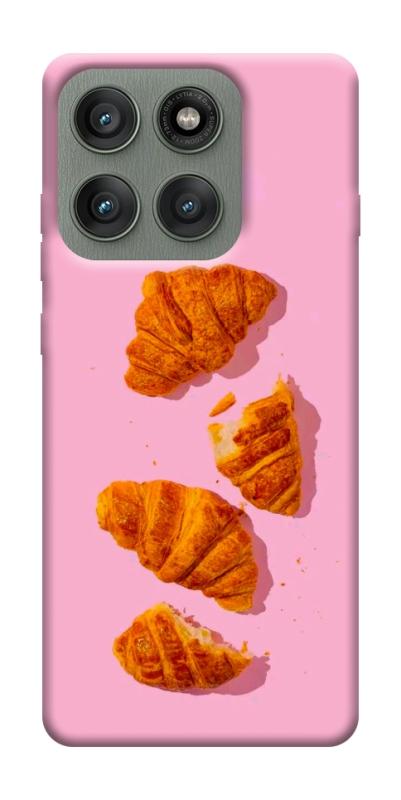 Чехол itsPrint Croissant для Motorola Edge 60 Pro, еда, купить оптом с доставкой