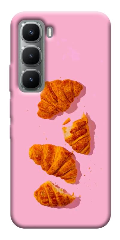Чехол itsPrint Croissant для Infinix Hot 60 Pro, еда, купить оптом с доставкой