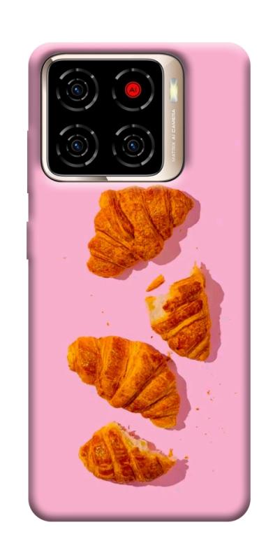 Чехол itsPrint Croissant для ZTE Blade A56, еда, купить оптом с доставкой