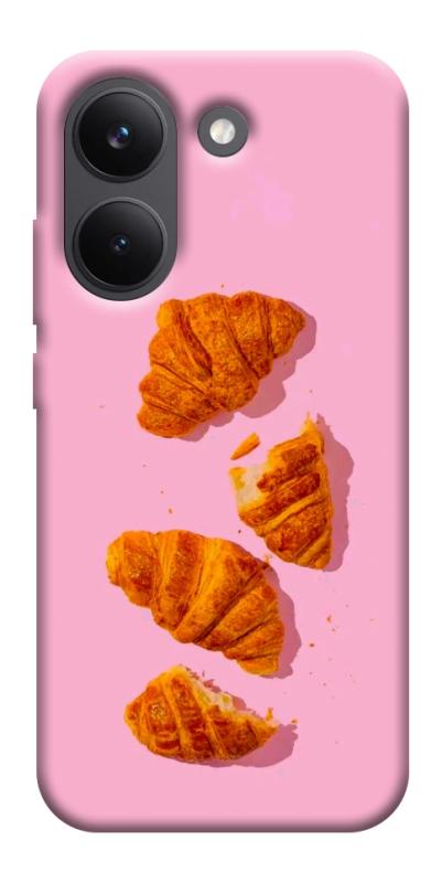 Чехол itsPrint Croissant для Xiaomi Poco X8 Pro, еда, купить оптом с доставкой