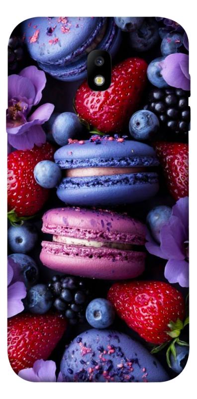 Чехол itsPrint Fruit macaroon для Samsung J730 Galaxy J7 (2017), еда, купить оптом с доставкой