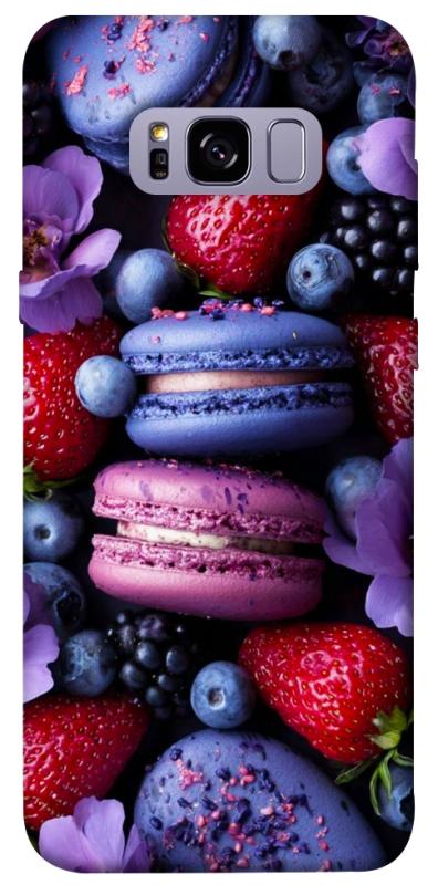 Чехол itsPrint Fruit macaroon для Samsung G955 Galaxy S8 Plus, еда, купить оптом с доставкой