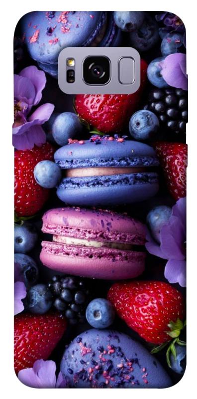 Чехол itsPrint Fruit macaroon для Samsung G955 Galaxy S8 Plus, еда, купить оптом с доставкой