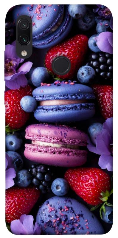 Чехол itsPrint Fruit macaroon для Xiaomi Redmi Note 7 / Note 7 Pro / Note 7s, еда, купить оптом с доставкой