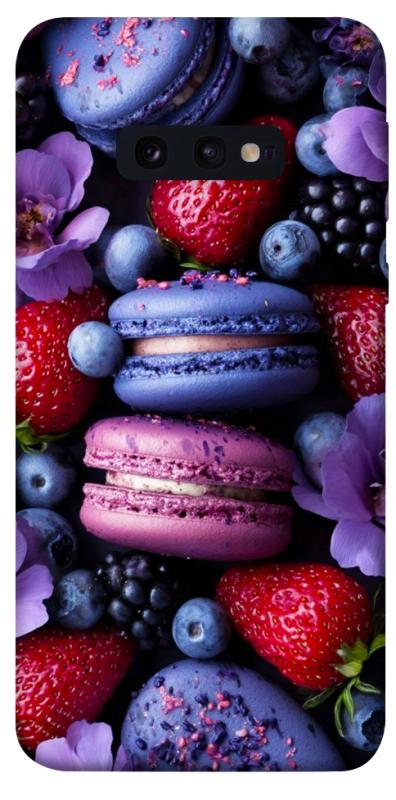 Чехол itsPrint Fruit macaroon для Samsung Galaxy S10e, еда, купить оптом с доставкой