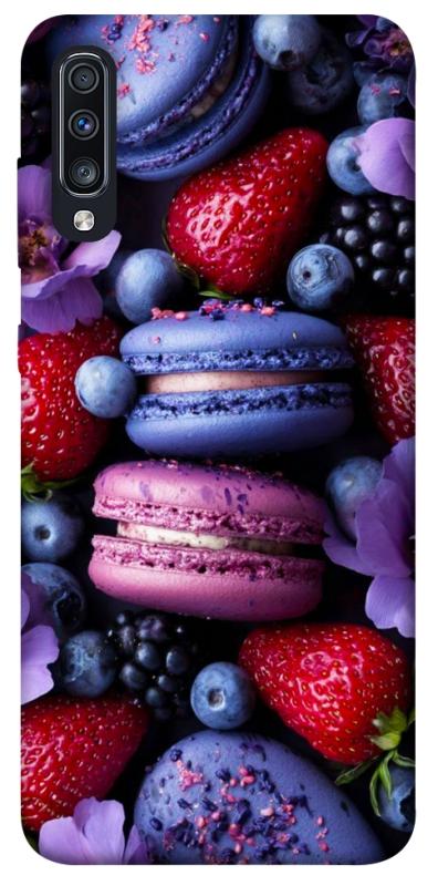 Чехол itsPrint Fruit macaroon для Samsung Galaxy A70 (A705F), еда, купить оптом с доставкой