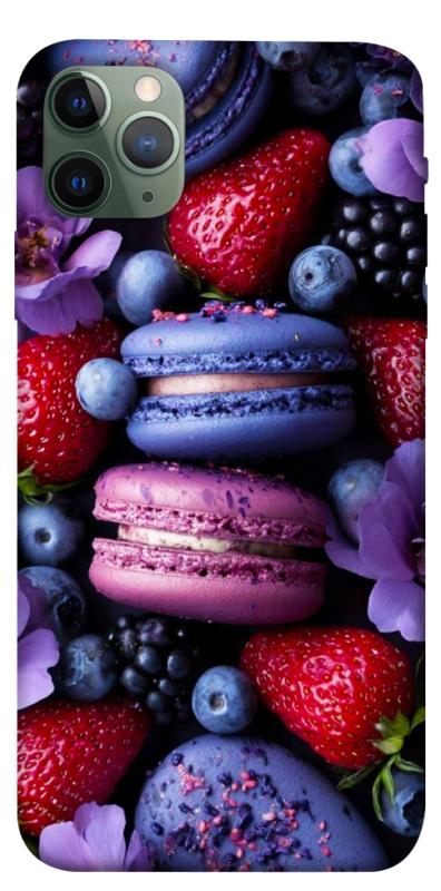 Чохол itsPrint Fruit macaroon для Apple iPhone 11 Pro Max (6.5"), їжа, купити оптом з доставкою