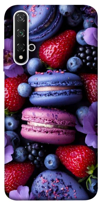Чехол itsPrint Fruit macaroon для Huawei Honor 20 / Nova 5T, еда, купить оптом с доставкой