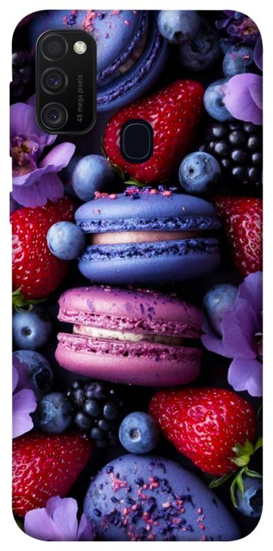 Чохол itsPrint Fruit macaroon для Samsung Galaxy M30s / M21, їжа, купити оптом з доставкою
