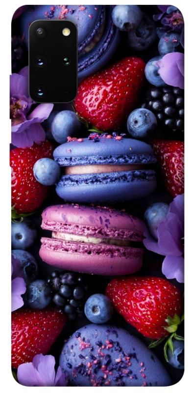 Чехол itsPrint Fruit macaroon для Samsung Galaxy S20+, еда, купить оптом с доставкой