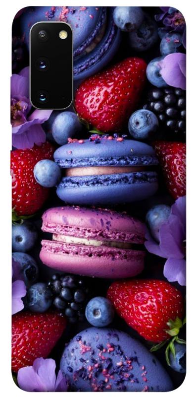 Чохол itsPrint Fruit macaroon для Samsung Galaxy S20, їжа, купити оптом з доставкою