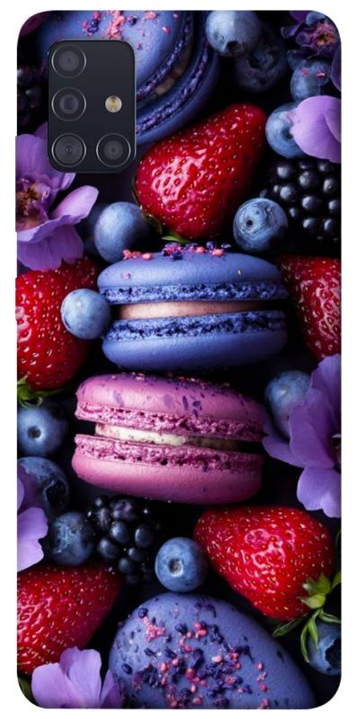Чехол itsPrint Fruit macaroon для Samsung Galaxy A51, еда, купить оптом с доставкой