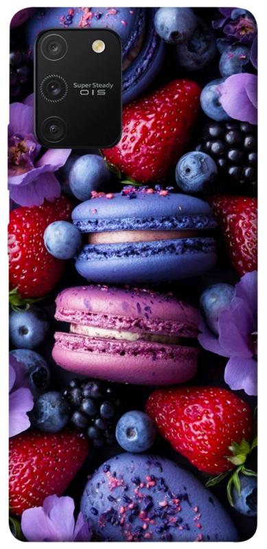 Чехол itsPrint Fruit macaroon для Samsung Galaxy S10 Lite, еда, купить оптом с доставкой