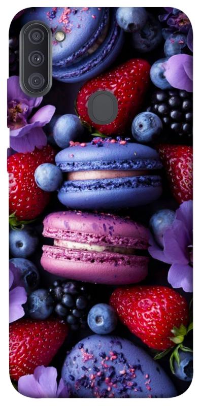 Чехол itsPrint Fruit macaroon для Samsung Galaxy A11, еда, купить оптом с доставкой