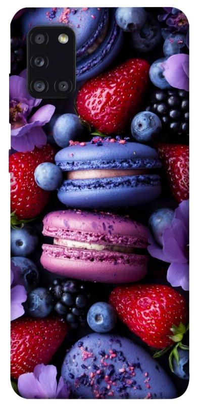 Чехол itsPrint Fruit macaroon для Samsung Galaxy A31, еда, купить оптом с доставкой