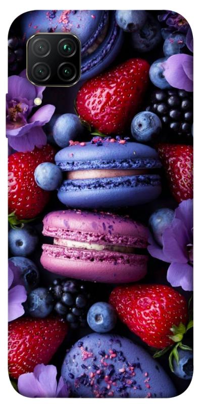Чехол itsPrint Fruit macaroon для Huawei P40 Lite, еда, купить оптом с доставкой