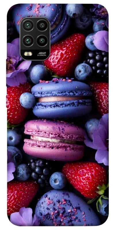 Чехол itsPrint Fruit macaroon для Xiaomi Mi 10 Lite, еда, купить оптом с доставкой