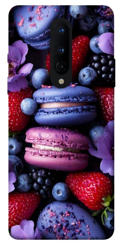 Чохол itsPrint Fruit macaroon для OnePlus 8, їжа, купити оптом з доставкою