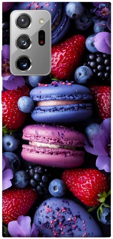 Чехол itsPrint Fruit macaroon для Samsung Galaxy Note 20 Ultra, еда, купить оптом с доставкой