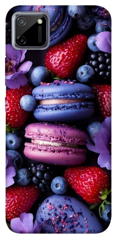 Чехол itsPrint Fruit macaroon для Realme C11, еда, купить оптом с доставкой
