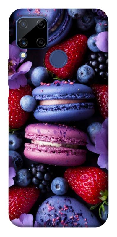 Чехол itsPrint Fruit macaroon для Realme C15, еда, купить оптом с доставкой