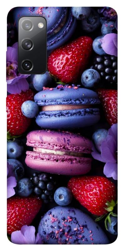 Чехол itsPrint Fruit macaroon для Samsung Galaxy S20 FE, еда, купить оптом с доставкой
