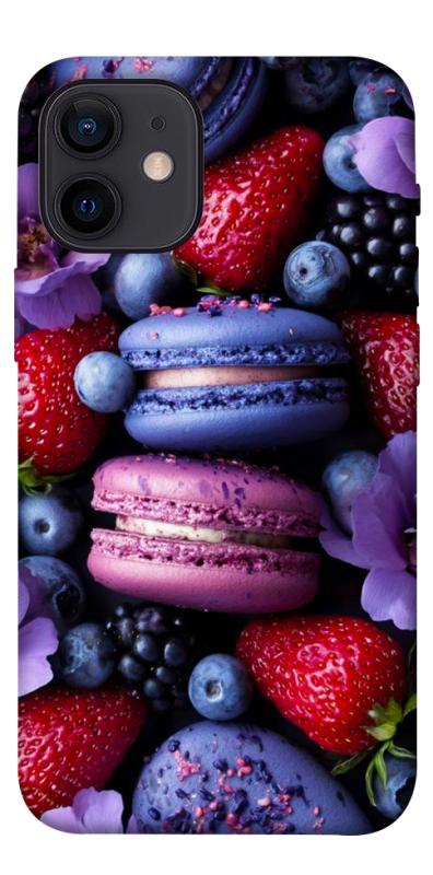 Чохол itsPrint Fruit macaroon для Apple iPhone 12 mini (5.4"), їжа, купити оптом з доставкою