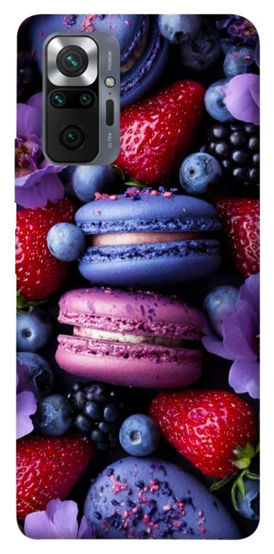 Чехол itsPrint Fruit macaroon для Xiaomi Redmi Note 10 Pro, еда, купить оптом с доставкой