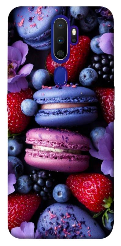 Чехол itsPrint Fruit macaroon для Oppo A5 (2020) / Oppo A9 (2020), еда, купить оптом с доставкой