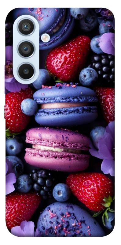 Чехол itsPrint Fruit macaroon для Samsung Galaxy A54 5G, еда, купить оптом с доставкой