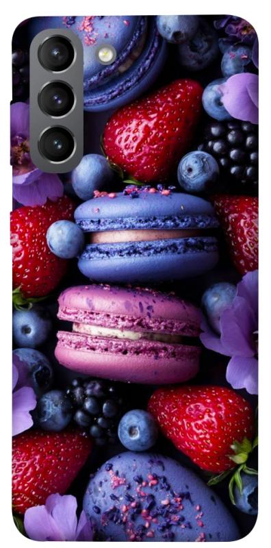 Чехол itsPrint Fruit macaroon для Samsung Galaxy S21, еда, купить оптом с доставкой