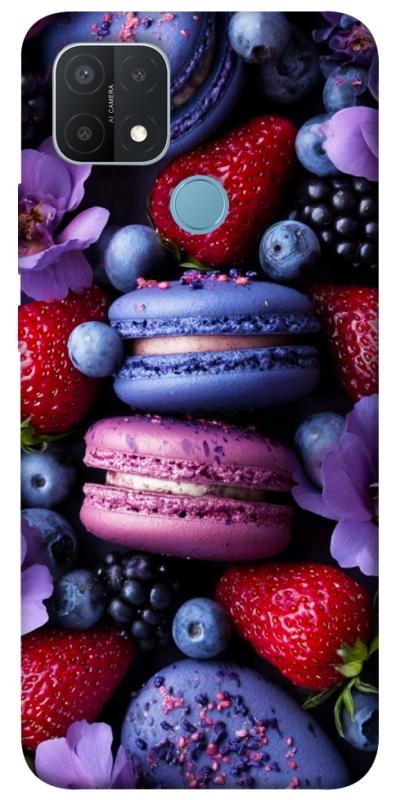 Чехол itsPrint Fruit macaroon для Oppo A15s / A15, еда, купить оптом с доставкой