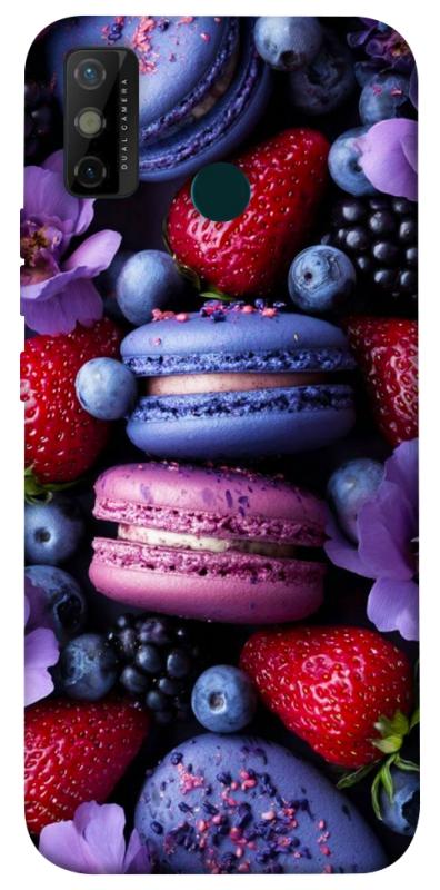 Чехол itsPrint Fruit macaroon для TECNO Spark 6 Go, еда, купить оптом с доставкой