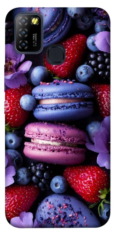 Чехол itsPrint Fruit macaroon для Infinix Hot 10 Lite, еда, купить оптом с доставкой