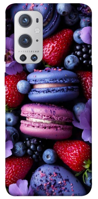 Чохол itsPrint Fruit macaroon для OnePlus 9 Pro, їжа, купити оптом з доставкою