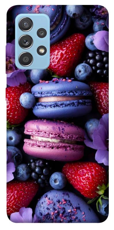 Чехол itsPrint Fruit macaroon для Samsung Galaxy A52 4G / A52 5G, еда, купить оптом с доставкой