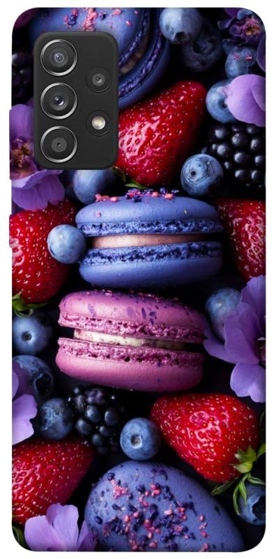 Чехол itsPrint Fruit macaroon для Samsung Galaxy A52 4G / A52 5G, еда, купить оптом с доставкой