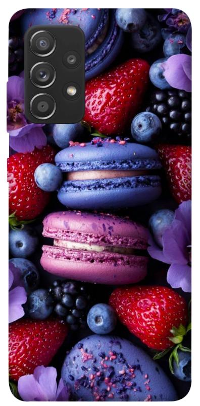Чохол itsPrint Fruit macaroon для Samsung Galaxy A72 4G / A72 5G, їжа, купити оптом з доставкою