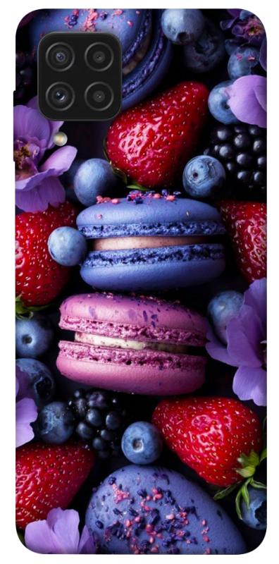 Чехол itsPrint Fruit macaroon для Samsung Galaxy A22 4G, еда, купить оптом с доставкой