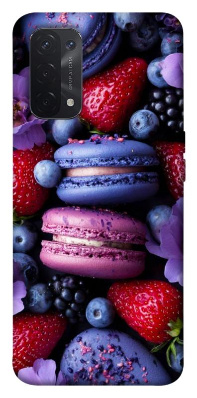 Чехол itsPrint Fruit macaroon для Oppo A54 4G, еда, купить оптом с доставкой