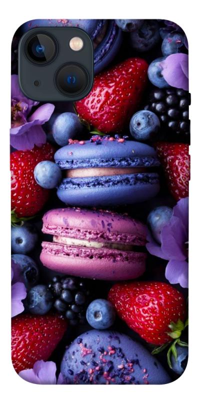 Чохол itsPrint Fruit macaroon для Apple iPhone 13 (6.1"), їжа, купити оптом з доставкою