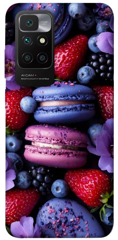 Чехол itsPrint Fruit macaroon для Xiaomi Redmi 10, еда, купить оптом с доставкой