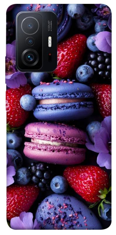 Чехол itsPrint Fruit macaroon для Xiaomi 11T / 11T Pro, еда, купить оптом с доставкой