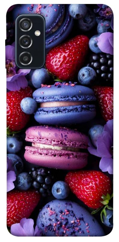 Чехол itsPrint Fruit macaroon для Samsung Galaxy M52, еда, купить оптом с доставкой