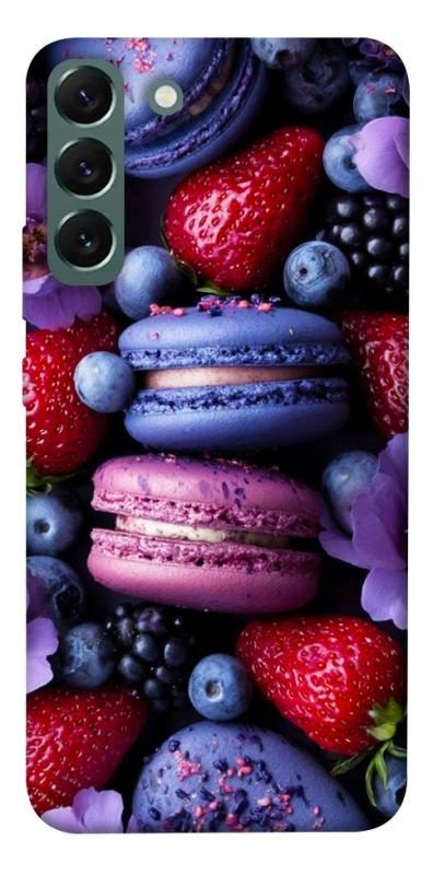 Чехол itsPrint Fruit macaroon для Samsung Galaxy S22+, еда, купить оптом с доставкой