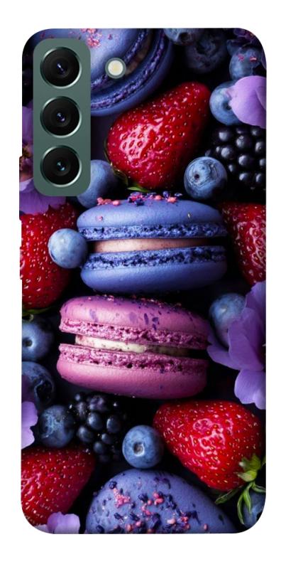 Чехол itsPrint Fruit macaroon для Samsung Galaxy S22, еда, купить оптом с доставкой