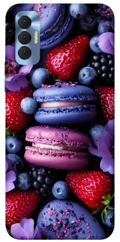 Чохол itsPrint Fruit macaroon для TECNO Spark 8P, їжа, купити оптом з доставкою